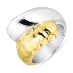 vanntett ring i forgylt stål - OCEANA