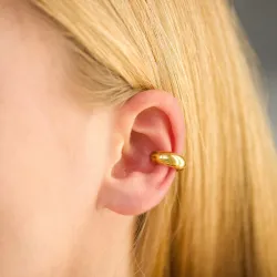 vanntette ear cuff i forgylt stål - OCEANA