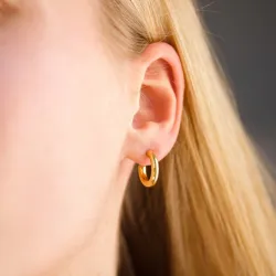 15 mm vanntette halvcreol i forgylt stål - OCEANA