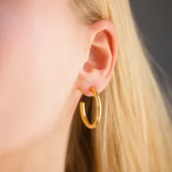 27 mm vanntette halvcreol i forgylt stål - OCEANA