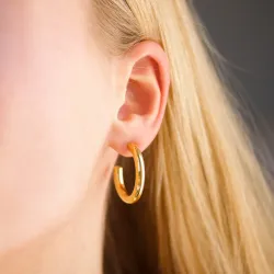 27 mm vanntette halvcreol i forgylt stål - OCEANA