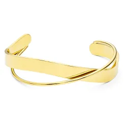 vanntett armring i forgylt stål - OCEANA