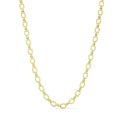 vanntett halskjede i forgylt stål - OCEANA