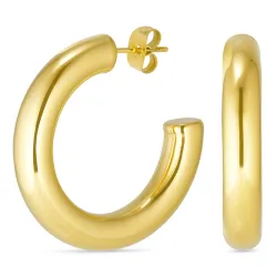 6 x 32 mm vanntette halvcreol i forgylt stål - OCEANA