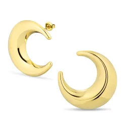 vanntette øredobber i forgylt stål - OCEANA