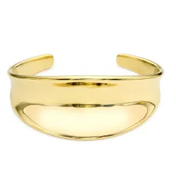 vanntett armring i forgylt stål - OCEANA