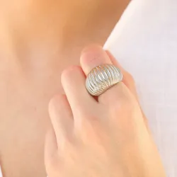 vanntett ring i stål - OCEANA