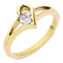 vanntett ring i forgylt stål - OCEANA