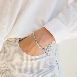 vanntett armring i stål - OCEANA