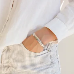 vanntett armring i stål - OCEANA