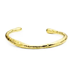 vanntett armring i forgylt stål - OCEANA