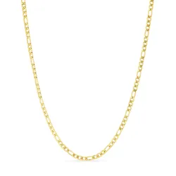 vanntett halskjede i forgylt stål - OCEANA