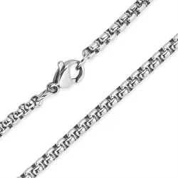 vanntett halskjede i stål 60 cm x 3 mm  - OCEANA