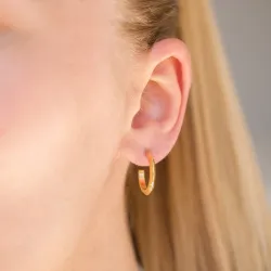 17 mm vanntette halvcreol i forgylt stål - OCEANA