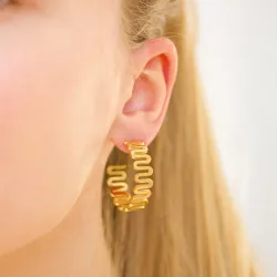 vanntette halvcreol i forgylt stål - OCEANA