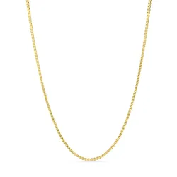 vanntett halskjede i forgylt stål - OCEANA