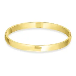 vanntett 6 mm armring i forgylt stål - OCEANA