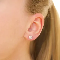 6 mm vanntette solitaireørepynt i stål - OCEANA