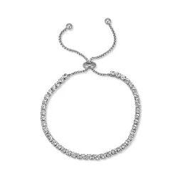 vanntett zirkon armbånd i stål - OCEANA