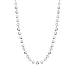 vanntett rund halskjede i stål - OCEANA