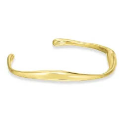 vanntett armring i forgylt stål - OCEANA