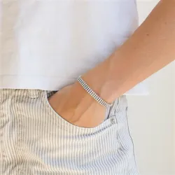 vanntett armbånd i stål - OCEANA