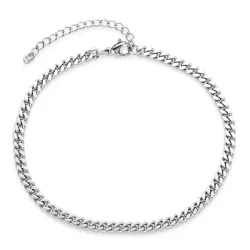 vanntett ankelkjede i stål 22 + 5 cm x 4,0 mm  - OCEANA