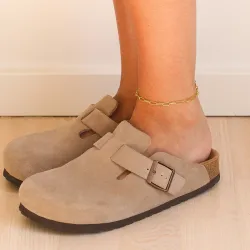 vanntett ankelkjede i forgylt stål 20 + 5 cm x 4,0 mm  - OCEANA