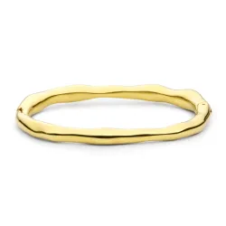 vanntett armring i forgylt stål 71 mm x 6,0 mm  - OCEANA