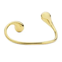 vanntett armring i forgylt stål 59 mm x 13,0 mm  - OCEANA