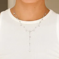 vanntett halskjede i stål - OCEANA