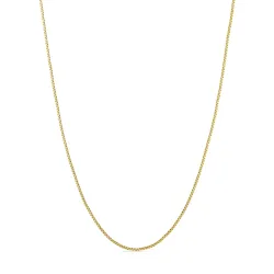 vanntett veneziahalskjede i forgylt stål  x 1,2 mm  - OCEANA