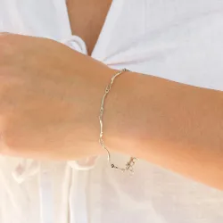 vanntett armbånd i stål  x 1,0 mm  - OCEANA