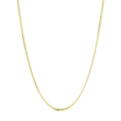 vanntett slangehalskjede i forgylt stål  x 2,0 mm  - OCEANA