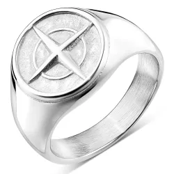 vanntett stjerne ring i stål