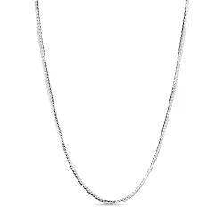 vanntett halskjede i stål  x 3 mm 