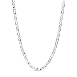 vanntett halskjede i stål  x 5,0 mm 