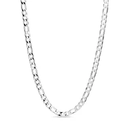 vanntett halskjede i stål  x 6,50 mm 