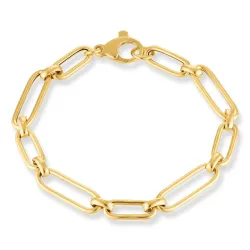 armbånd i forgylt sølv  x 6,3 mm