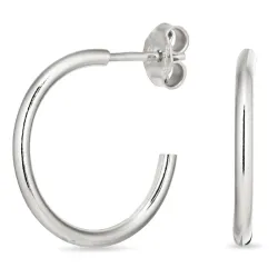 20 mm halvcreol i sølv