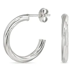 20 mm halvcreol i sølv