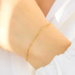 BNH singapore armbånd i 8 karat 17 cm x 1,5 mm