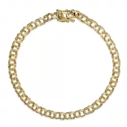 BNH Bismark armbånd i 14 karat gull 18,5 cm x 4,0 mm