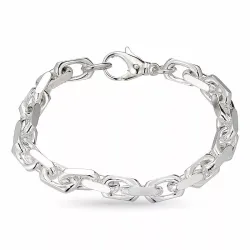 Bnh anker facet armbånd i sølv 18,5 cm x 7,9 mm