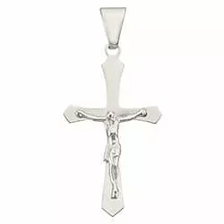 Jesus sølv BNH kors i sølv - Amoré