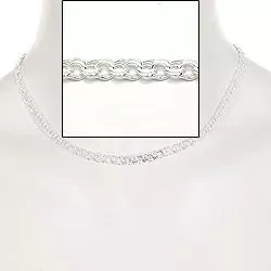 BNH bismark halskjede i sølv 42 cm x 5,0 mm