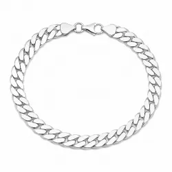 BNH panserarmbånd i sølv 18,5 cm x 6,6 mm