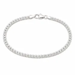 BNH Bismark armbånd i sølv 21,0 cm x 3,5 mm