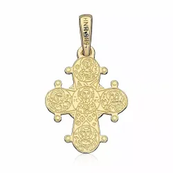 13 x 15 mm gull dagmarkors i 14 karat gull - Amoré