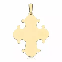 25 x 30 mm gull dagmarkors i 8 karat - Amoré